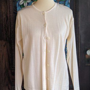 Antonella %100 merino wool cardigan